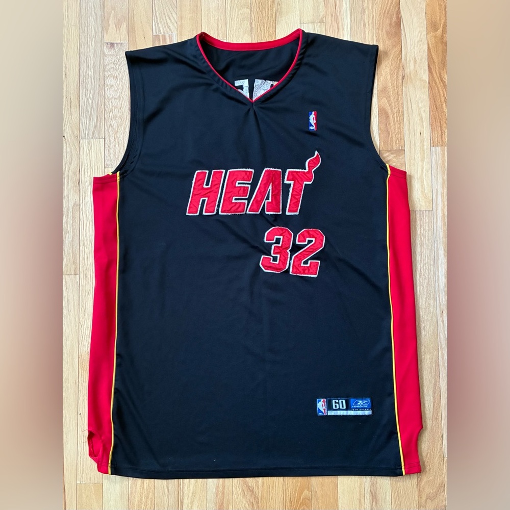 Shaquille O'Neal #32 Miami Heat Reebok Stitched Jersey Men’s Size 60